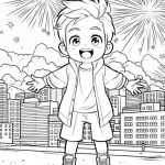 Målarbok nyår - bild 4