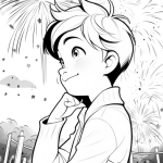 Målarbok nyår - bild 3