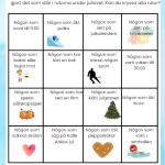 Uppstart 2024 mål, kompisbingo - bild 2