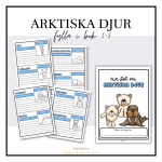 Arktiska djur fylla i bok 1-3 - bild 1