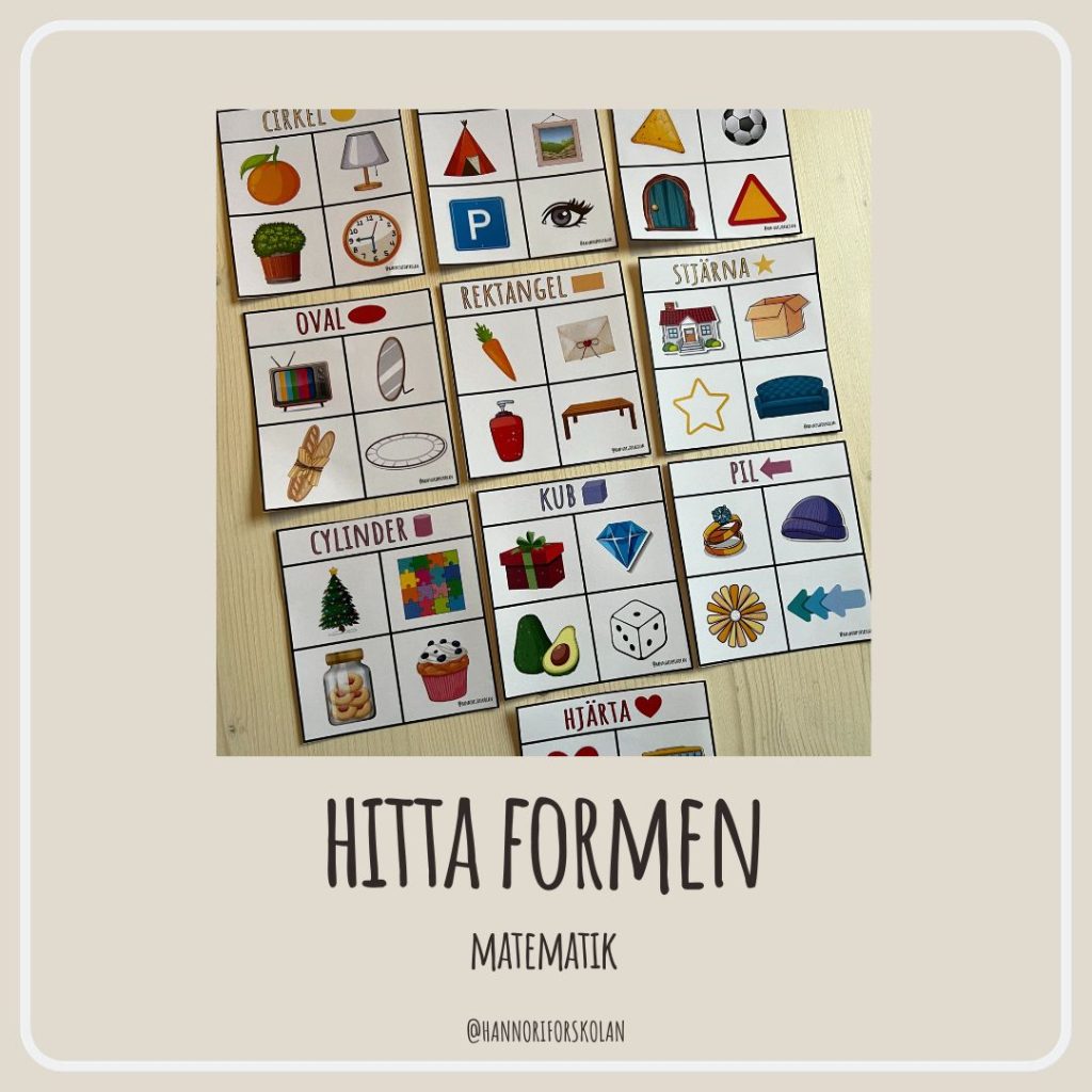 Hitta formen
