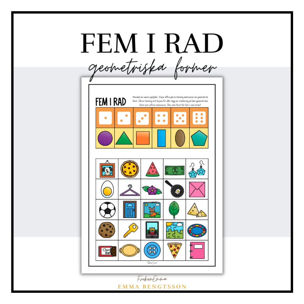 Fem i rad – 2d former