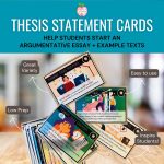 Persuasive Thesis Statement Cards - bild 1