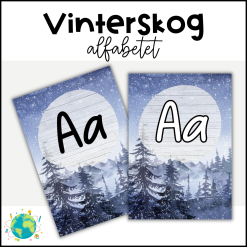 Vinterskog - Alfabetet