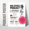 Definition of a Podcast Poster