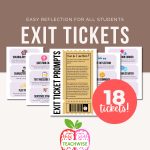 Exit Ticket Prompt - bild 1