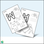 Målarbok – Vinter och Alfabetet - bild 3