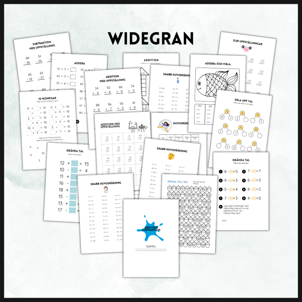 Addition och subtraktion
