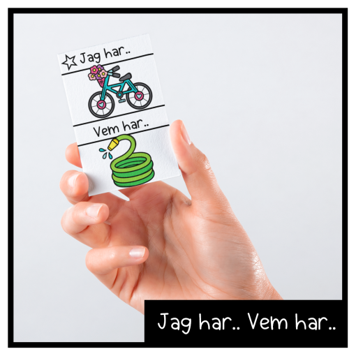Jag har, vem har? SAKER