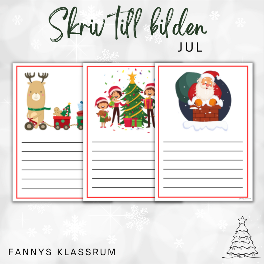 Skriv till bilden- jul