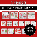 Julpyssel – ultimata pysselpaketet (julpaket) - bild 1