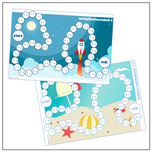 Multiplikationsspel