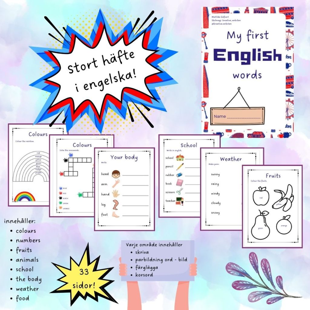 My first english words