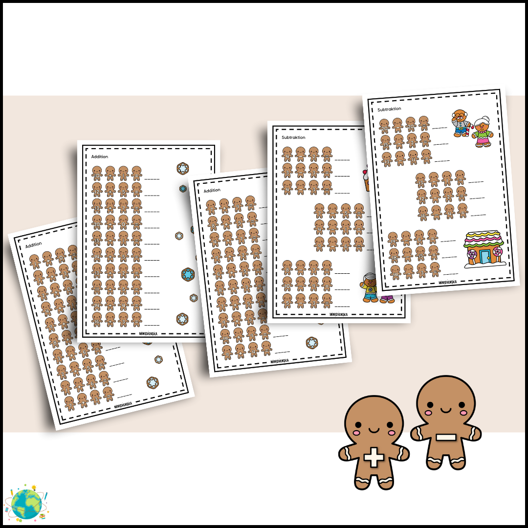 Räkna med pepparkakor