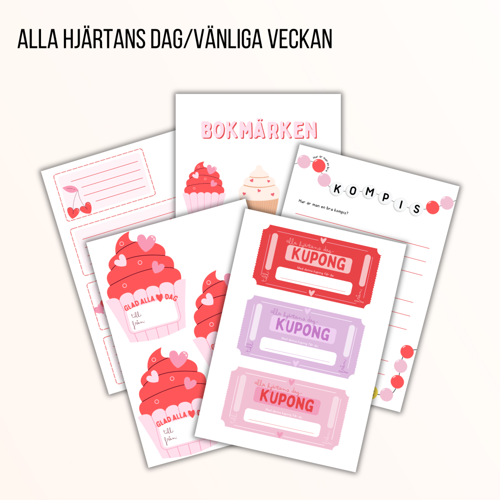 Paket för alla hjärtans dag/vänliga veckan