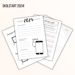 Skolstart 2024 - 2 olika uppgifter