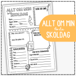 Allt om min första skoldag – skolstart - bild 1