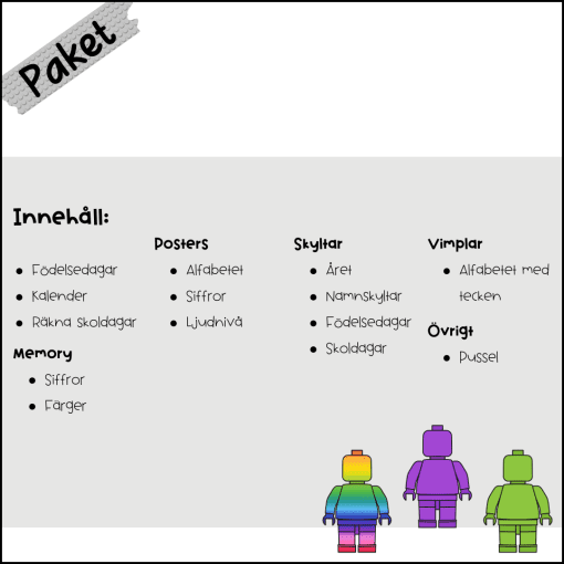 Bricks - Paket