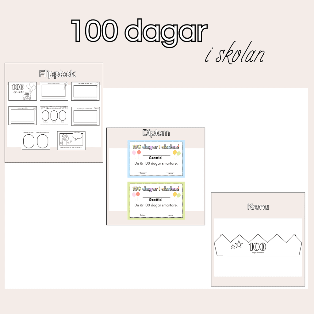 100 dagar i skolan