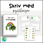 Skriv med pysslingar - bild 1