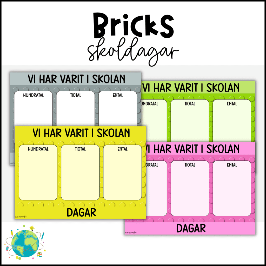 Bricks – Vi räknar skoldagar