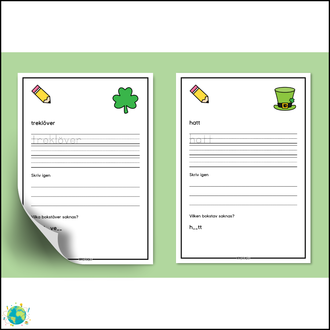 Skriv med pysslingar