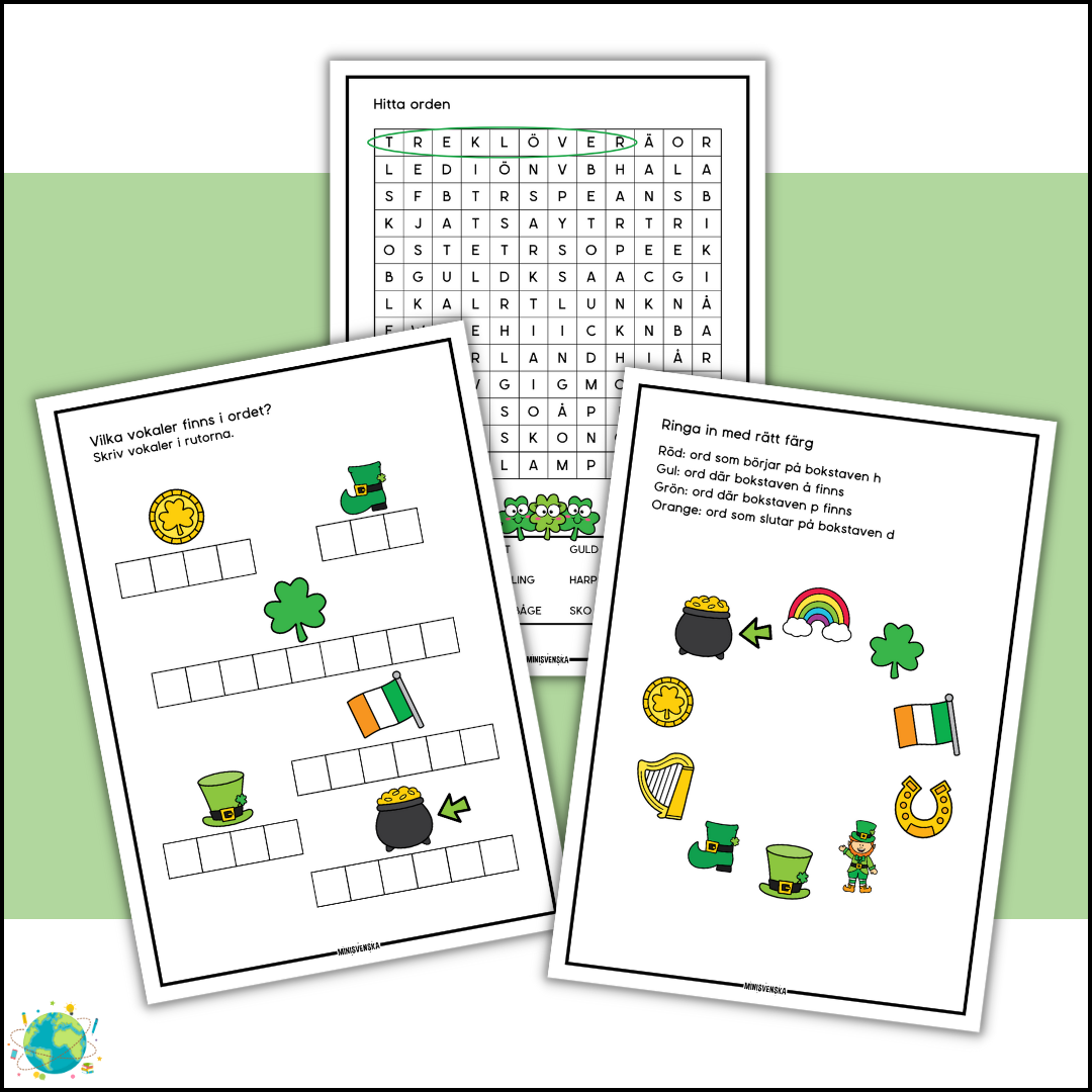 Skriv med pysslingar