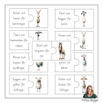 Min familj – Bondgårdsdjur - bild 2