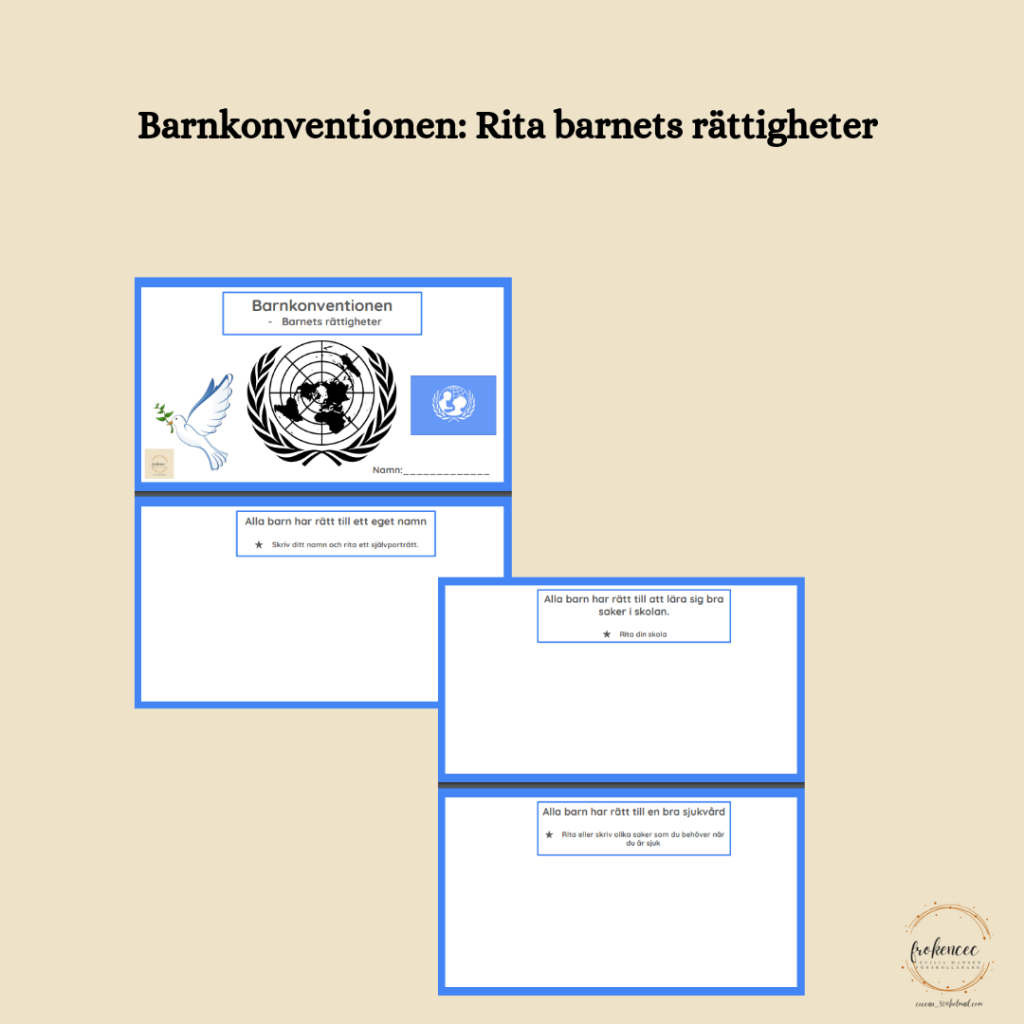 Rita barnets rättigheter – Barnkonventionen