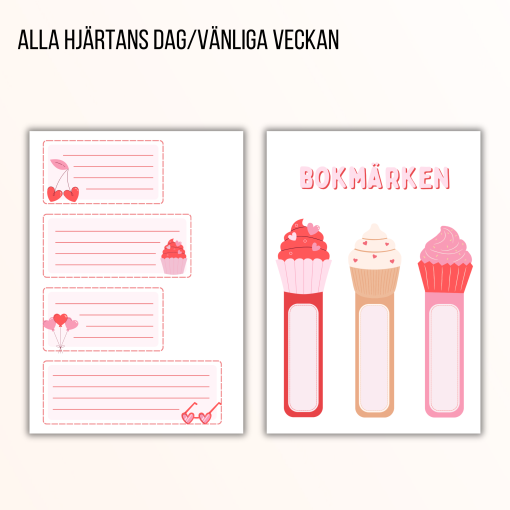 Paket för alla hjärtans dag/vänliga veckan
