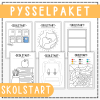 Pysselpaket - skolstart