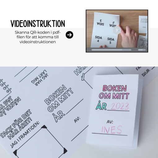 Boken om mitt år – skolstart januari