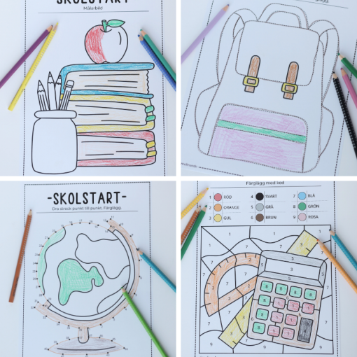 Pysselpaket - skolstart