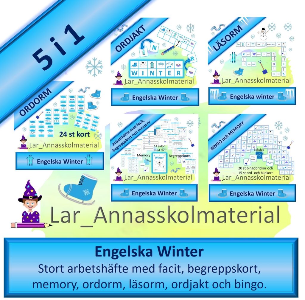 Engelska Winter 5 i 1