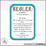 Ordklasspelet. Träna på ordklasser - bild 3