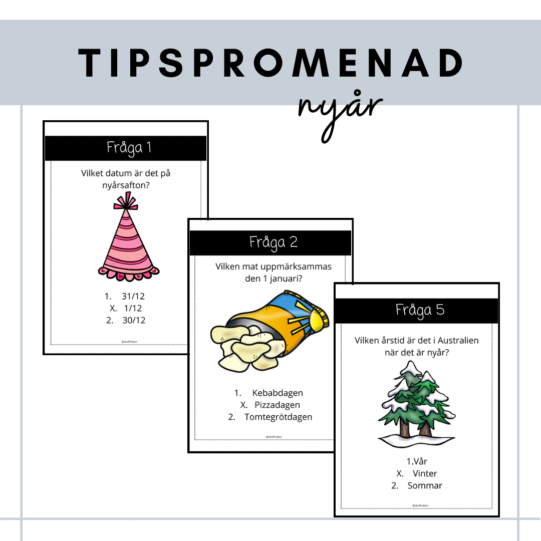 Tipspromenad nyår