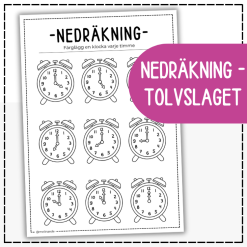 Färglägg – nedräkning till tolvslaget
