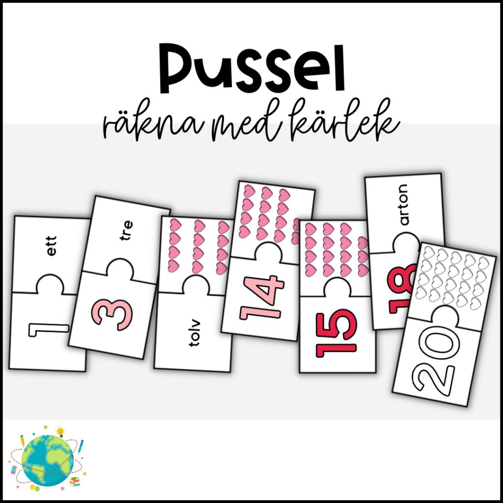 Pussel – Räkna med kärlek