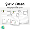 Skriv fakta om pysslingen