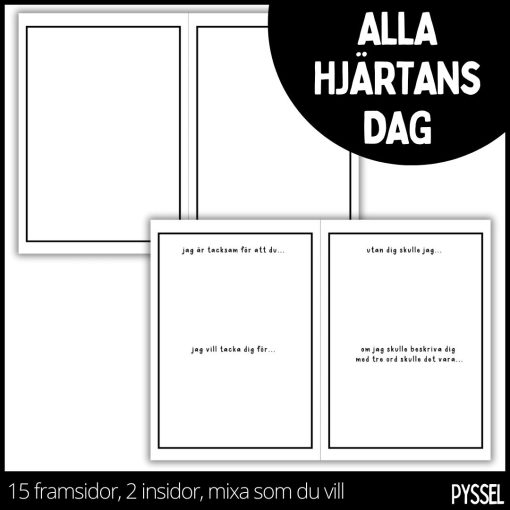 Alla hjärtans dag kort - 3