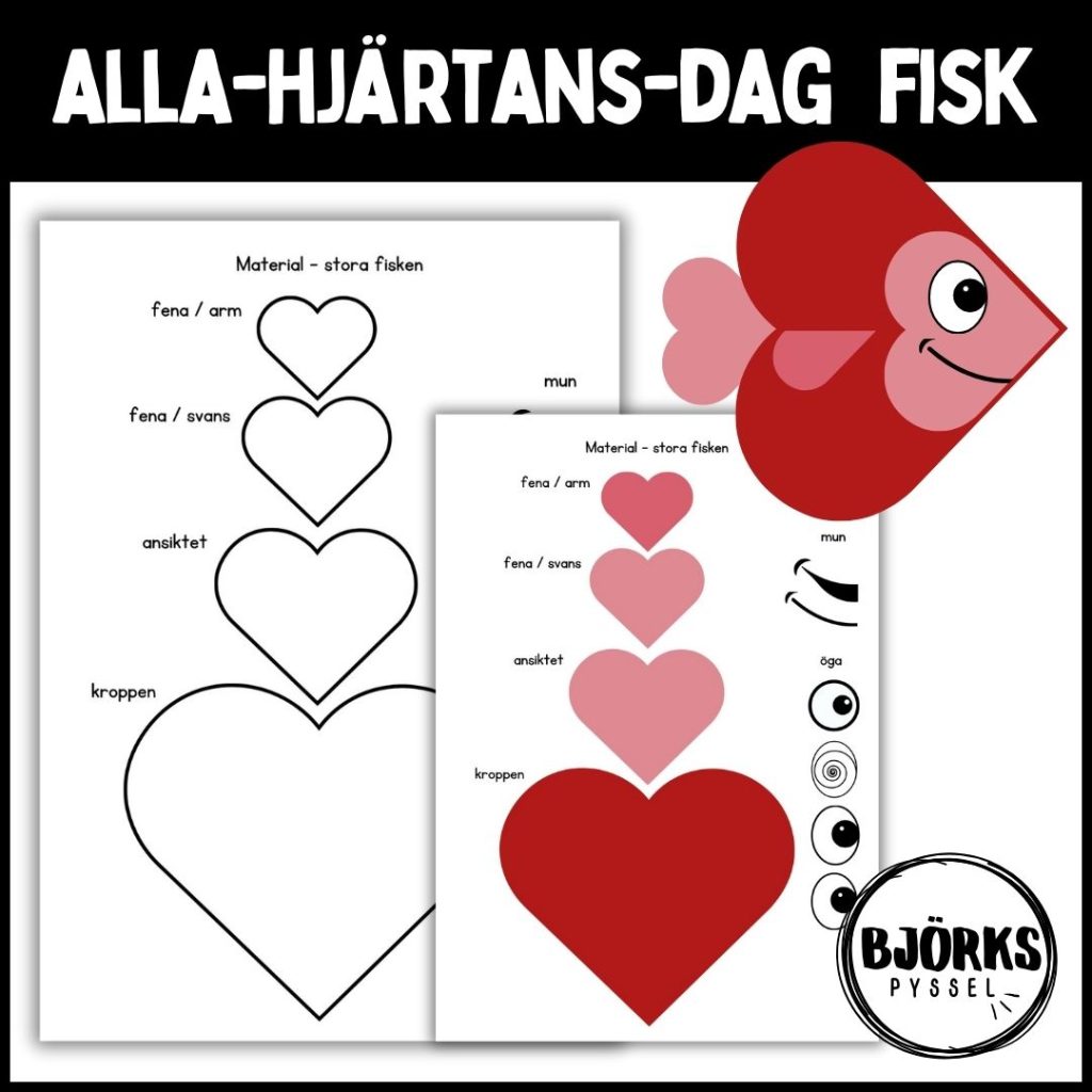 Alla hjärtans dag fisk