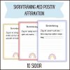 Skrivträning med positiva affirmationer (10 sidor)