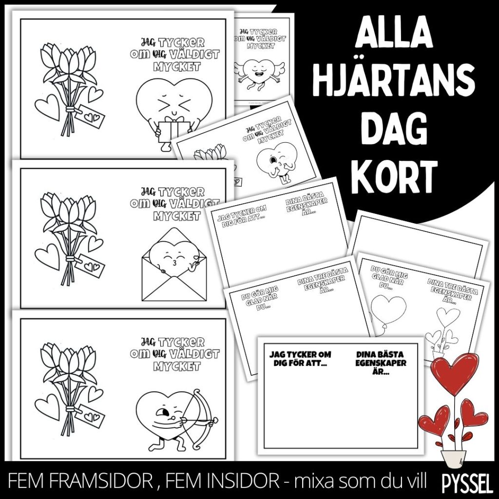 Alla hjärtans dag kort – 1