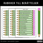 Berättelse – 36 rubriker med temat skräck / rysare - bild 1
