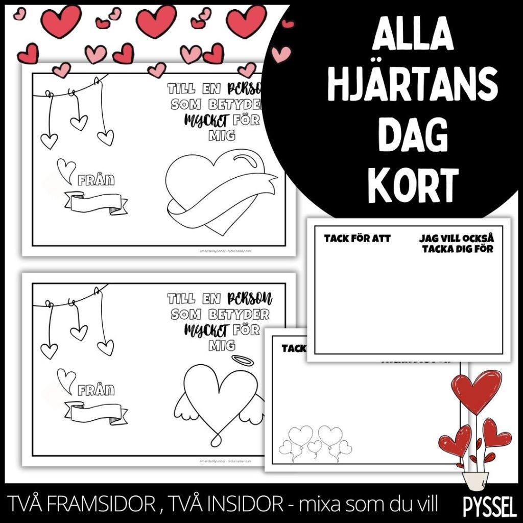 Alla hjärtans dag kort – 2