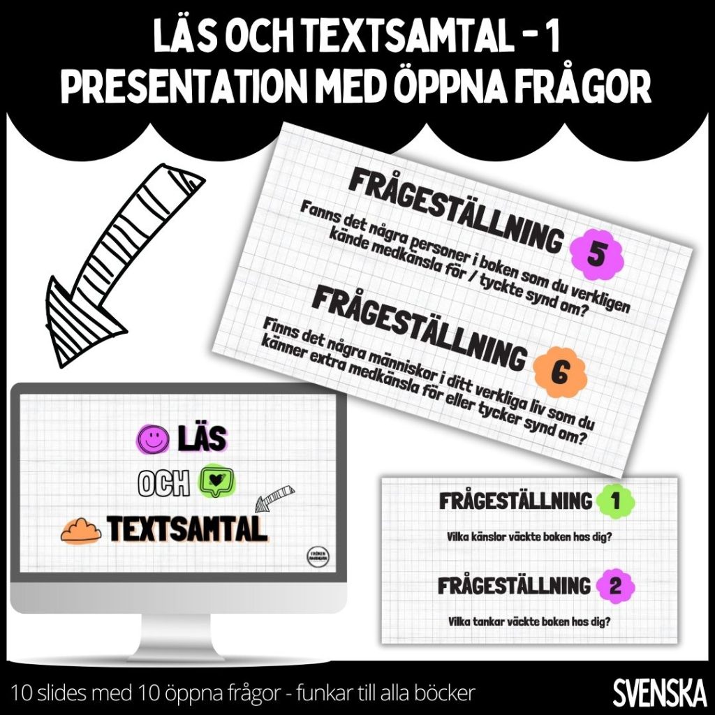 Presentation – Läs och textsamtal – 10 öppna frågor