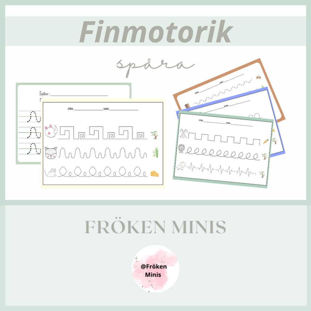 Spåra motorik välskrivning