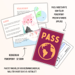 Materialpaket resetema – världsdelar och världshav - bild 1