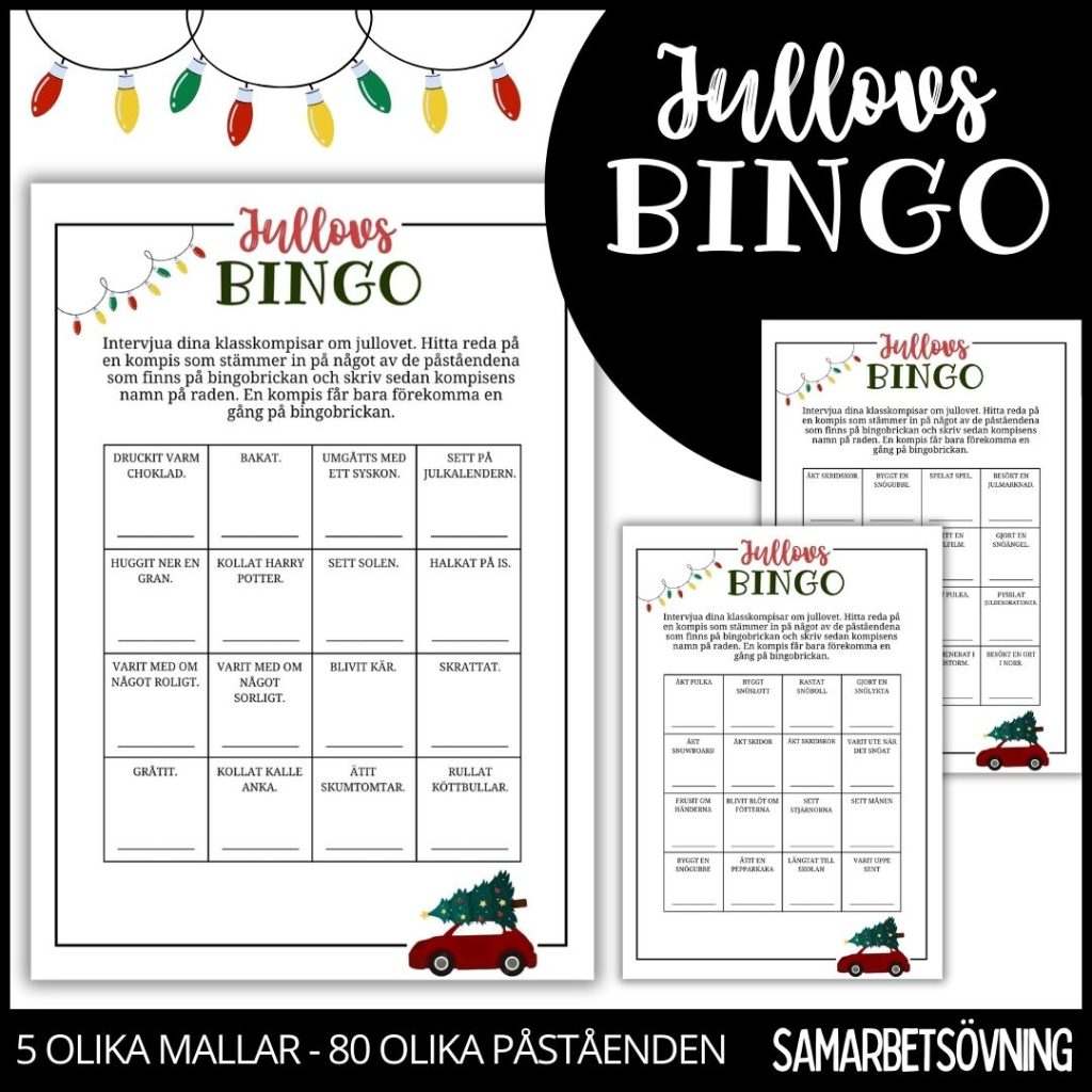 Jullovsbingo