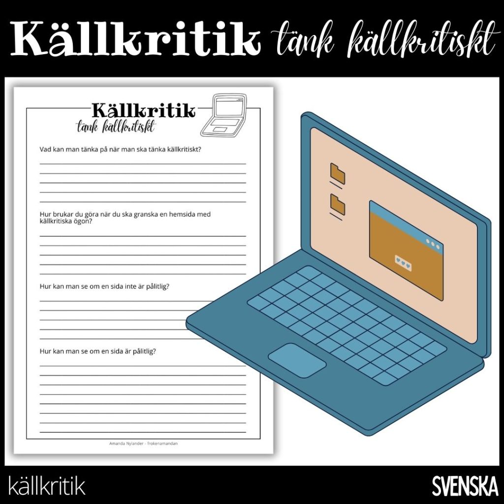 Källkritik – tänk källkritiskt